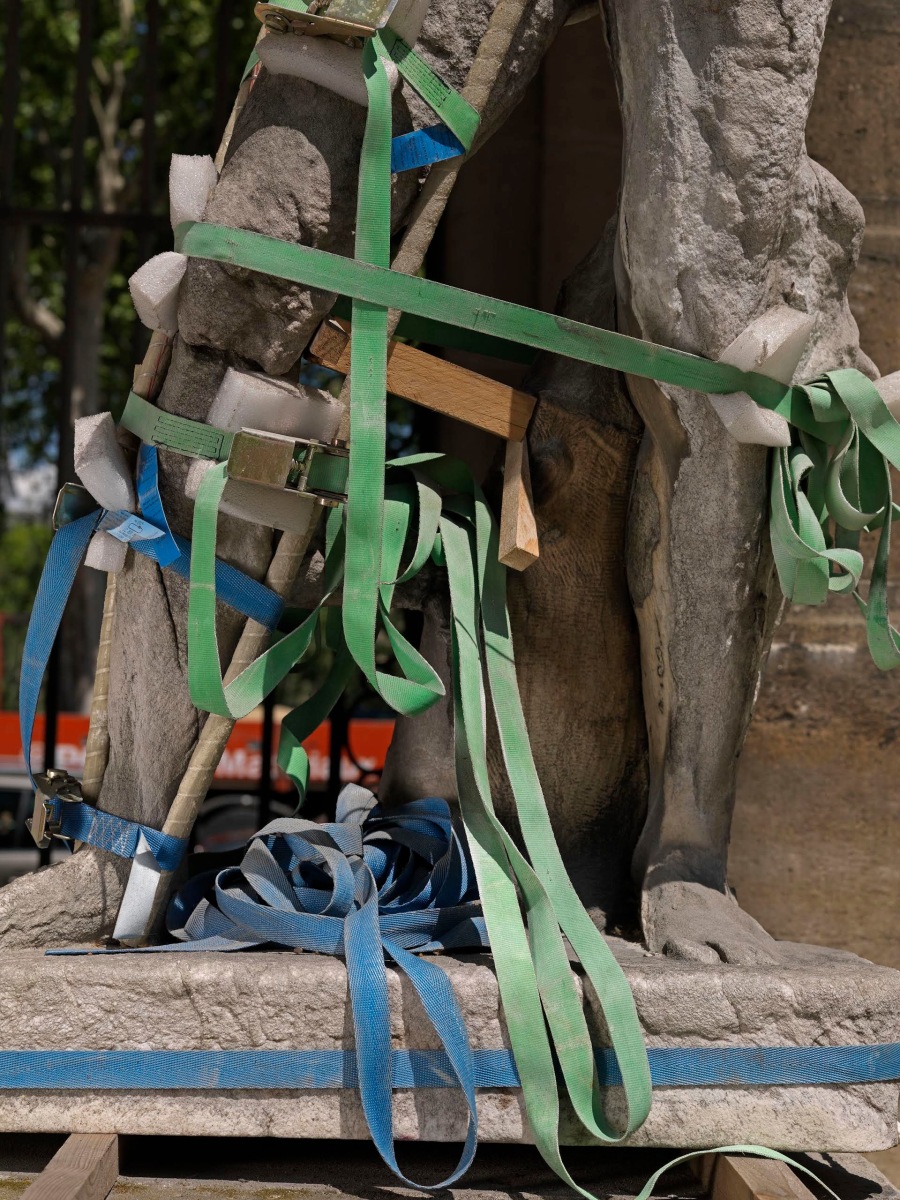 Ken Gonzales-Day Untitled (L&eacute;on Fagel Discobolos at Rest [after the antique sculpture by Naukydes of Argos {4th century B.C.} in the Vatican], &Eacute;cole des Beaux- Arts, Paris), 2011