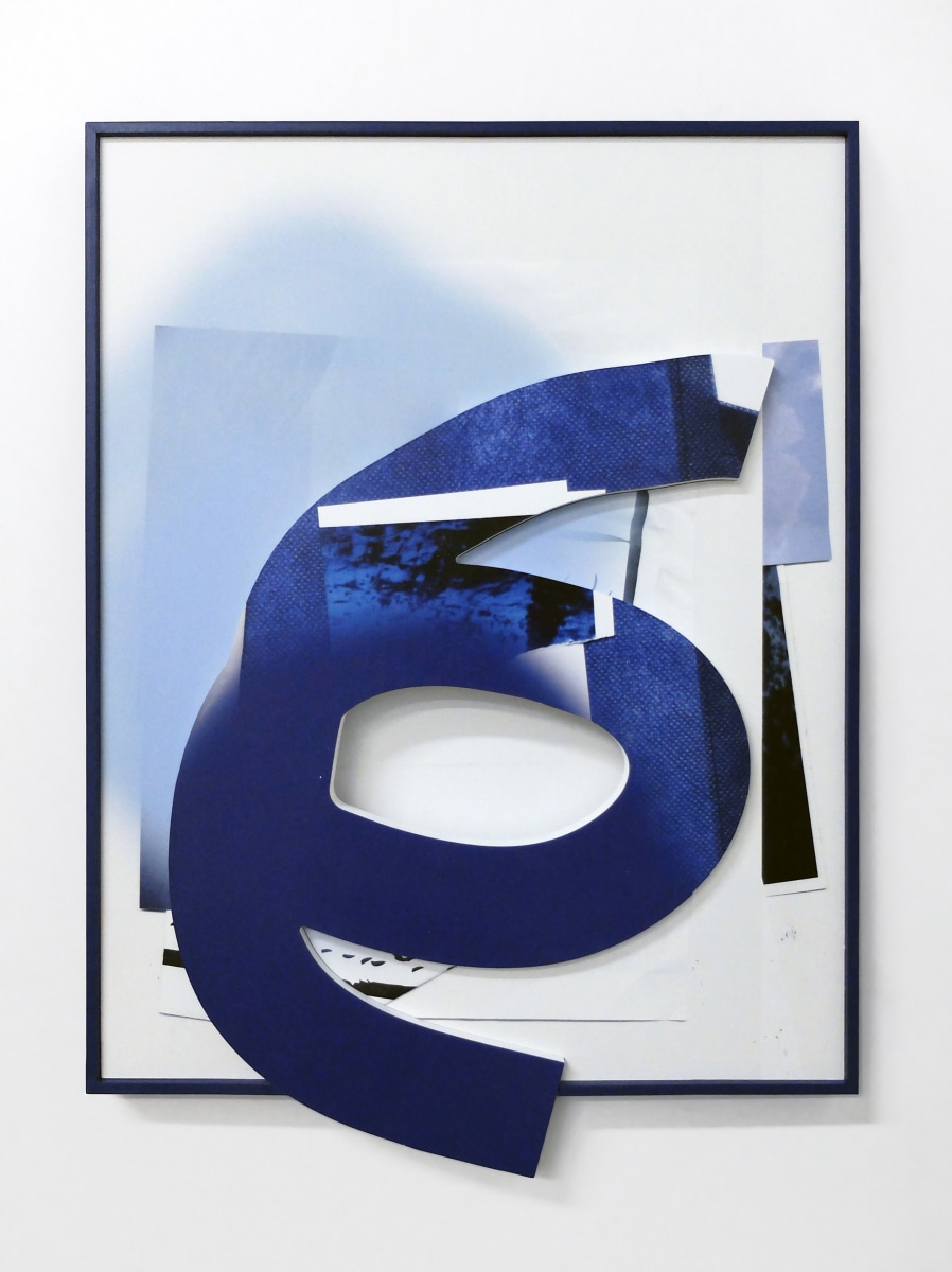 Kate Bonner, "Diving lines," 2016, Digital pigment print on MDF panel, 33 x 24 x 3 inches