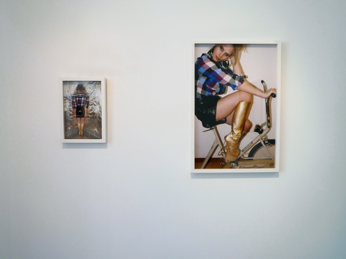 Installation View of Zackary Drucker and Amos Mac: Distance is where your heart is, home is where you hang your heart