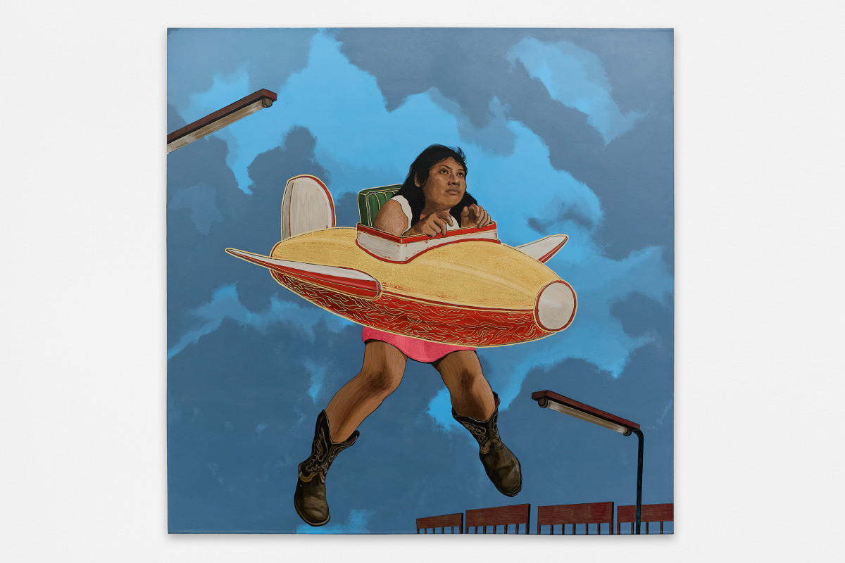 Hugo Crosthwaite Santa Avioneta (Little Saint Airplane), 2024