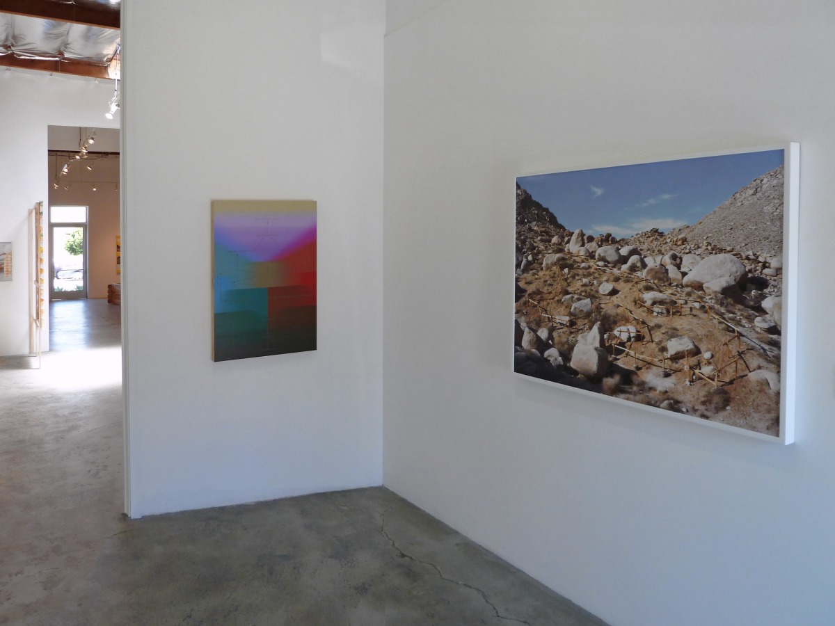 Installation View of Group Show: The Road
