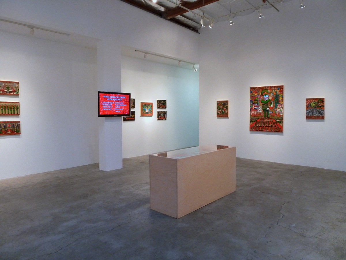 Exhibition View of Federico Solmi: Chinese Democracy