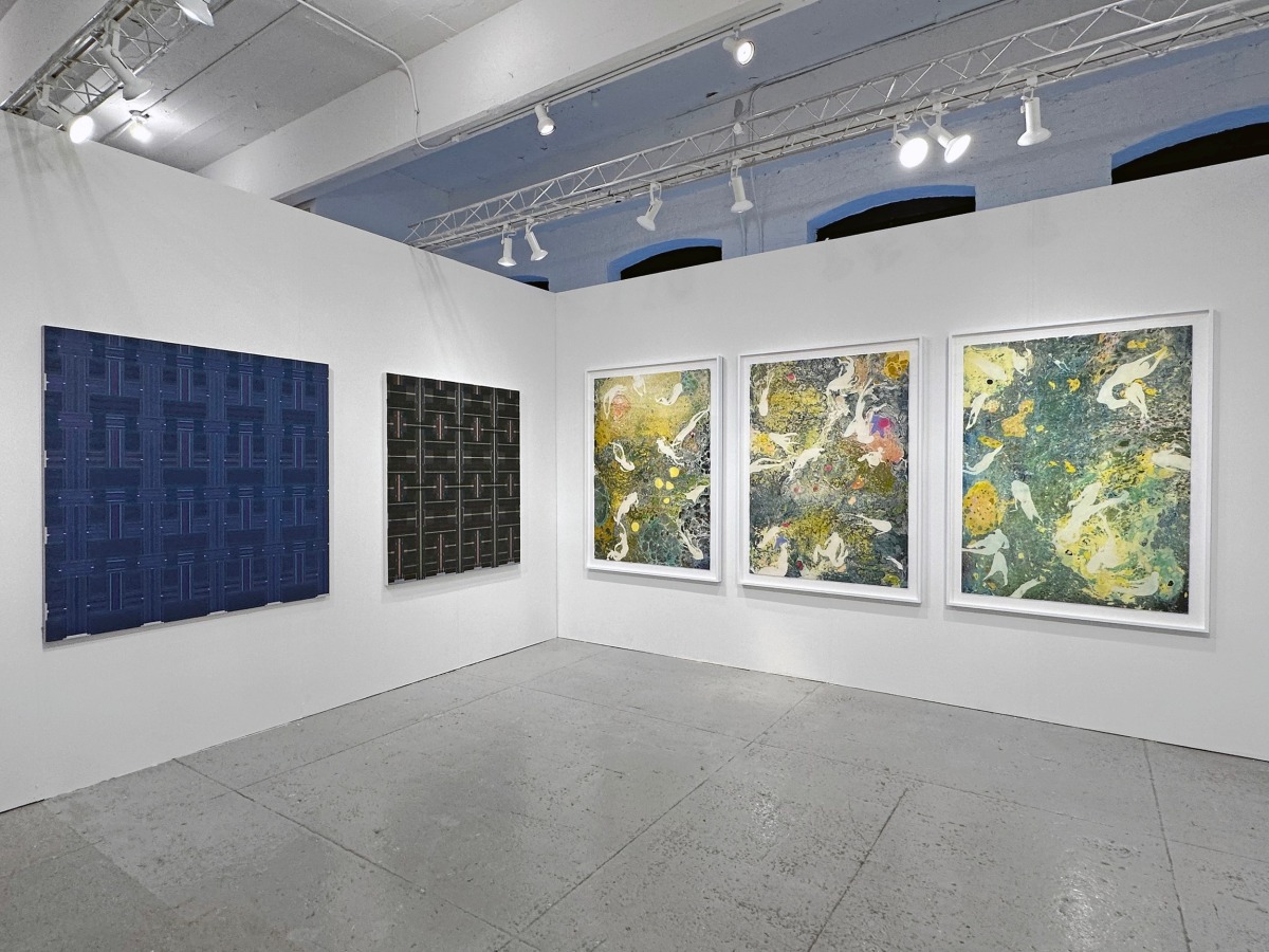 Installation view of NADA New York, Booth 3.12, on view from&nbsp;May 2 - 5, 2024