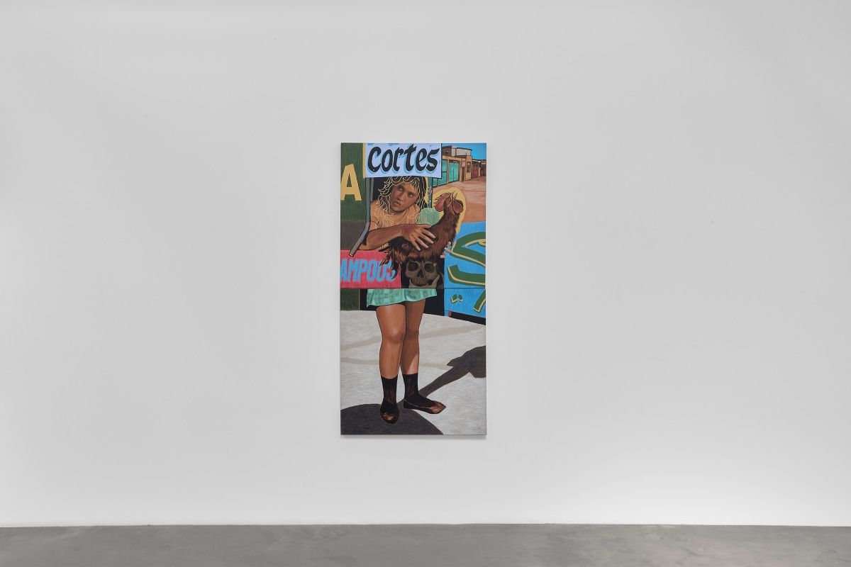 Installation view of HUGO CROSTHWAITE: Ex-voto, on view March 1 – April 5, 2025