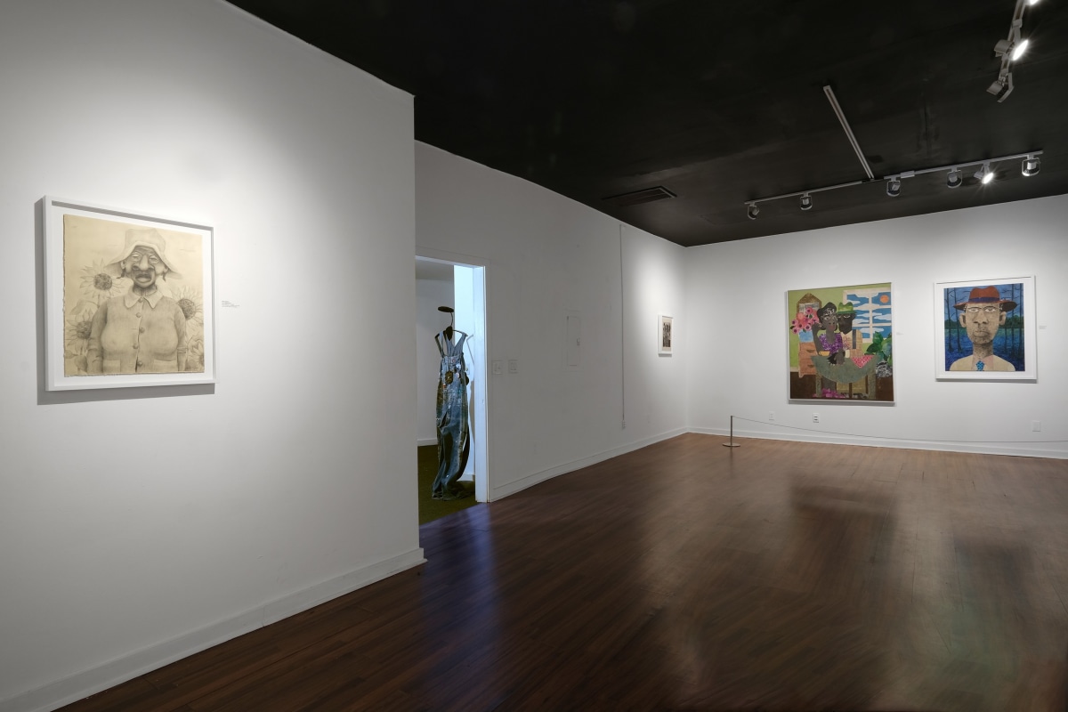 Installation view of&nbsp;Evita Tezeno: Out of Many, Houston Museum of African American Culture on view from April 28 - June 17, 2023