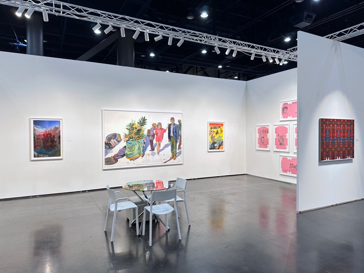 Untitled Houston, 2025, Booth B48 installation view