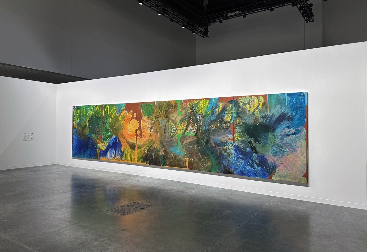 Installation view of&nbsp;Art Basel Miami Beach, Meridians Sector, M5, on view from December 8-10, 2023