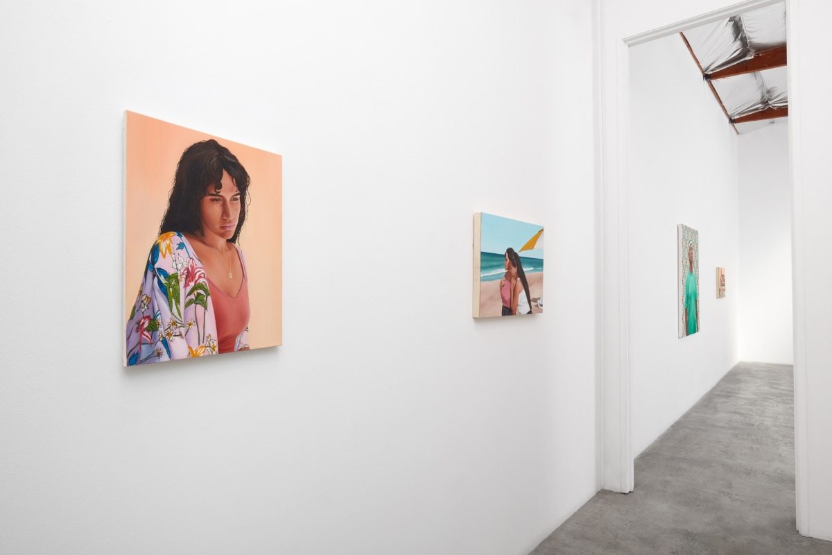 Installation view of Gabriel Sanchez: Mirando Al Mundo 
