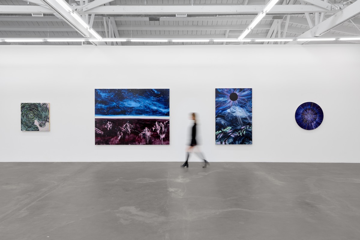 Installation view of&nbsp;LIA HALLORAN: Night Watch, on view November 9 &ndash; December 21, 2024