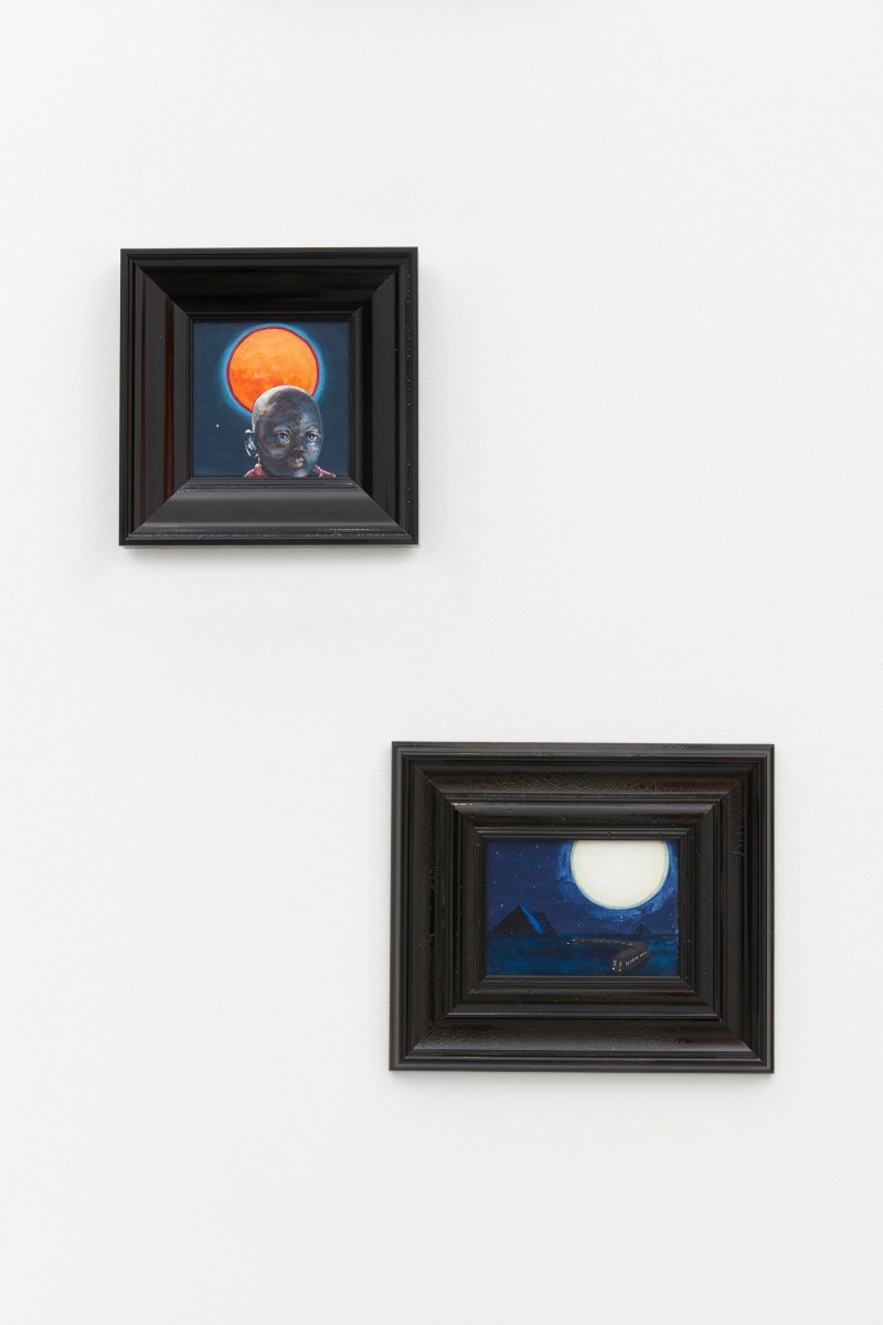 Installation view of Jim Adams: Eternal Witness 