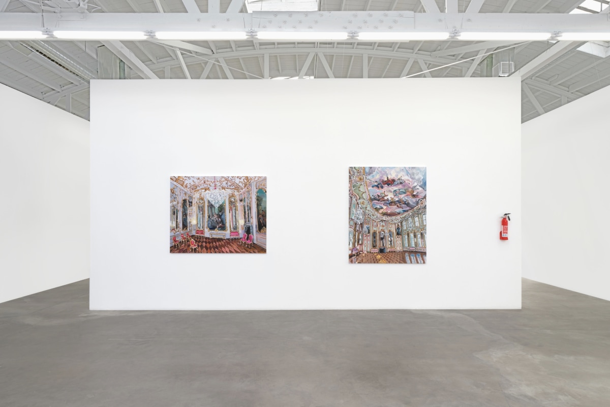 Installation view of Jean Lowe,&nbsp;Light and Space