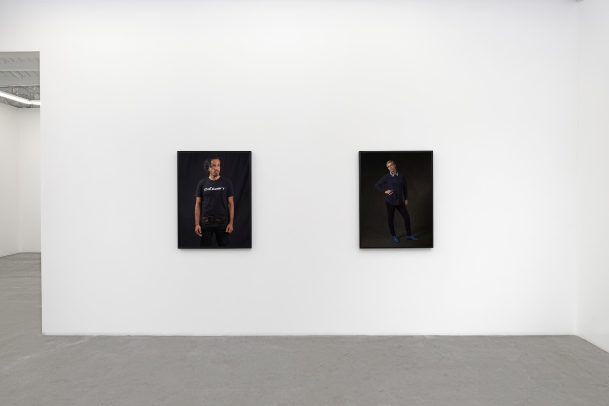 Installation view of Ken Gonzales-Day, Sharing Space