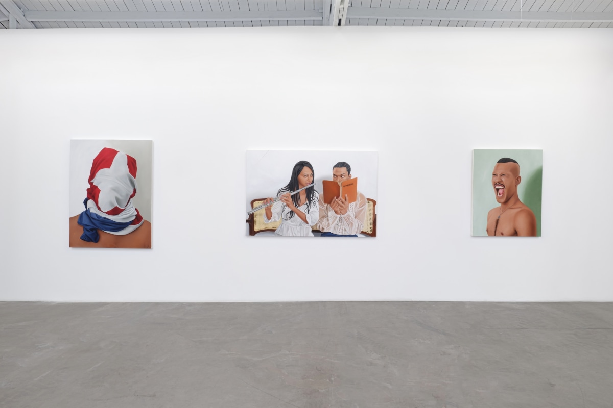 Installation view of Gabriel Sanchez, Silencio (Silence)