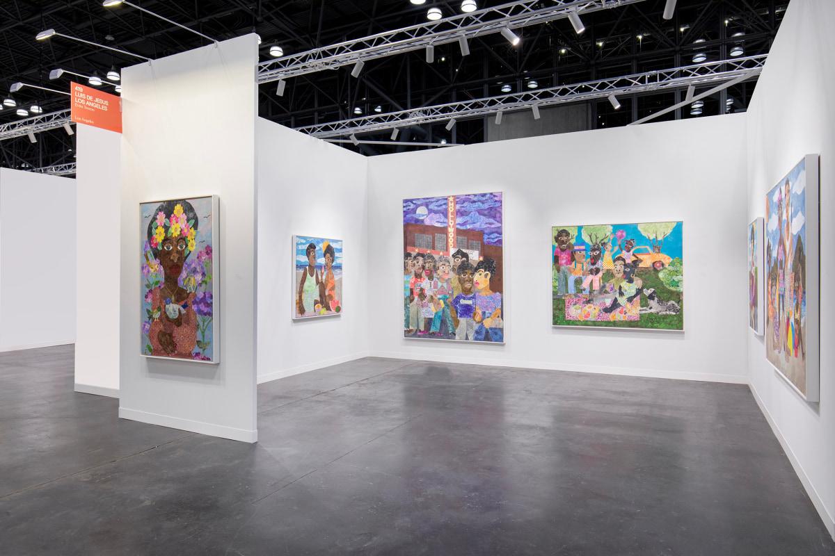 Evita Tezeno, The Armory Show 2025, Booth 419, installation view