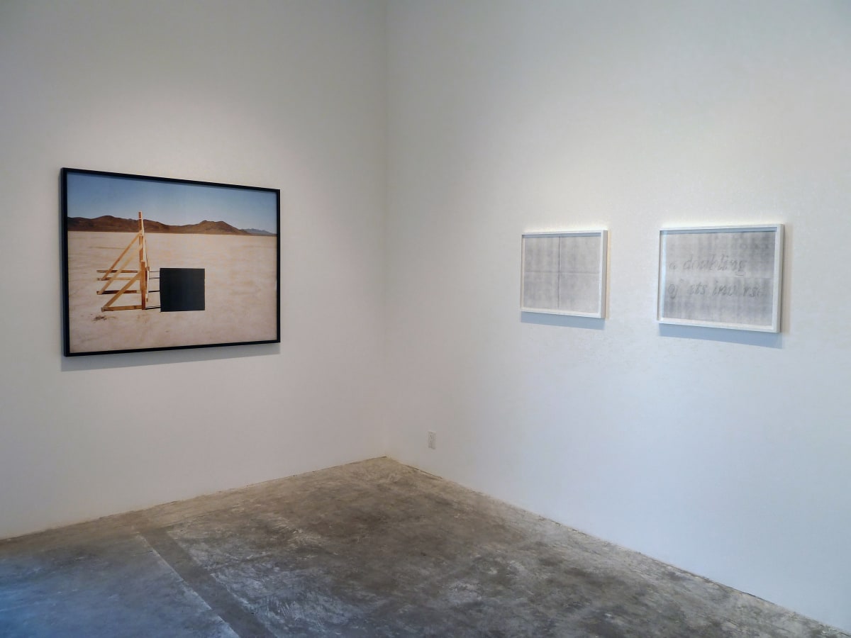 Installation View of Chris Engman, Cody Trepte, Samantha Roth and John Houch: Dualities, Omissions, Loops, and Ruptures
