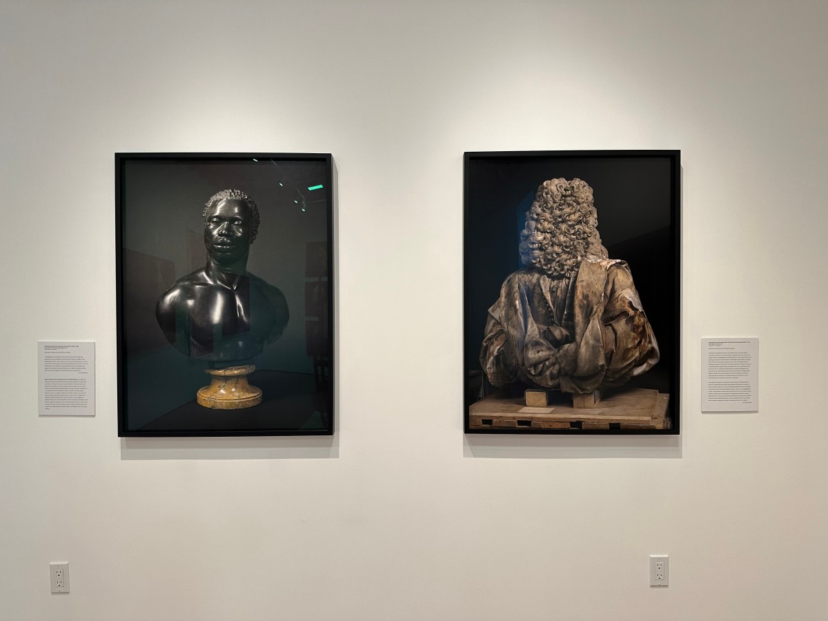 Installation view of&nbsp;Face to Face: Ken Gonzales-Day, at the Claremont Lewis Museum of Art, on view from&nbsp;October 6, 2023 &ndash; January 21, 2024