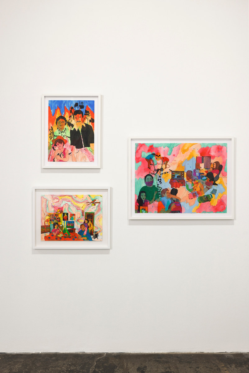 Installation view of&nbsp;Karla Diaz: Wait &lsquo;til Your Mother Gets Home, on view from&nbsp;February 17 - June 22, 2024