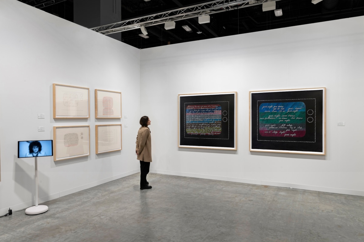 Mimi Smith: Breaking News, Art Basel Miami Beach, booth installation image