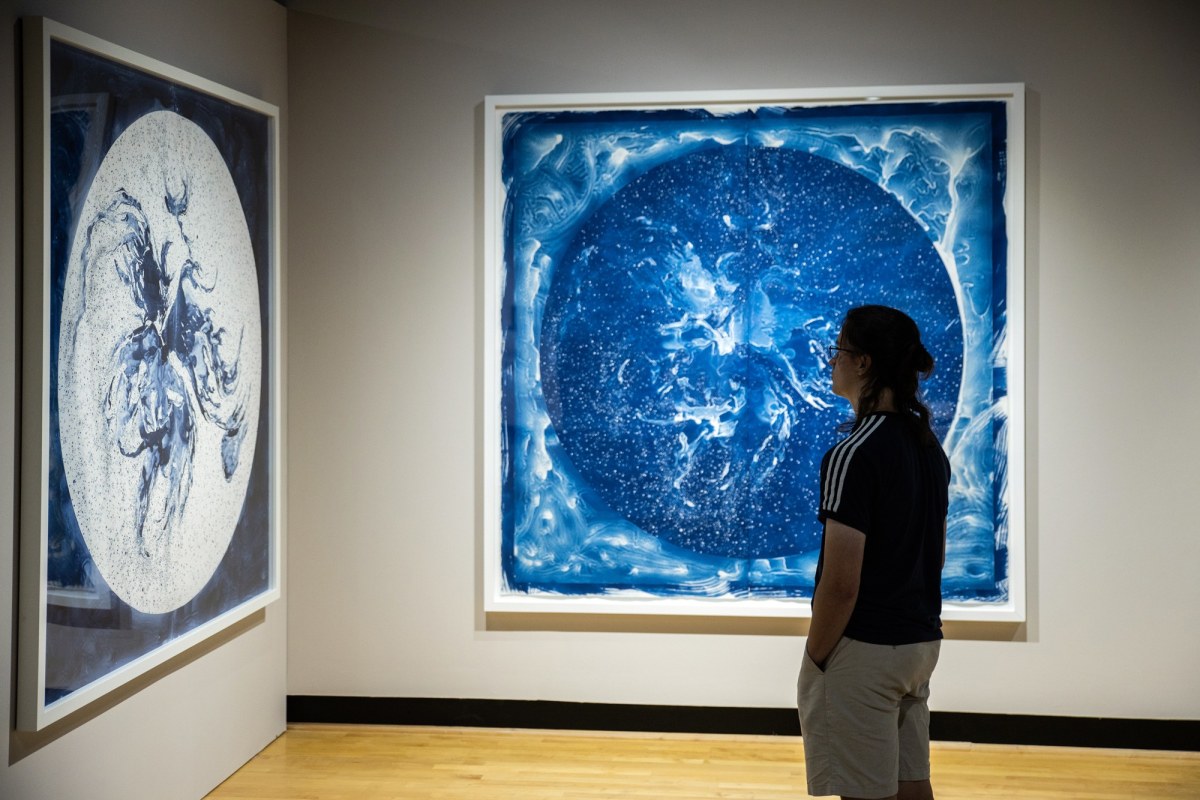 Installation View of The Same Sky Overarches Us All at University of Maryland Art Gallery