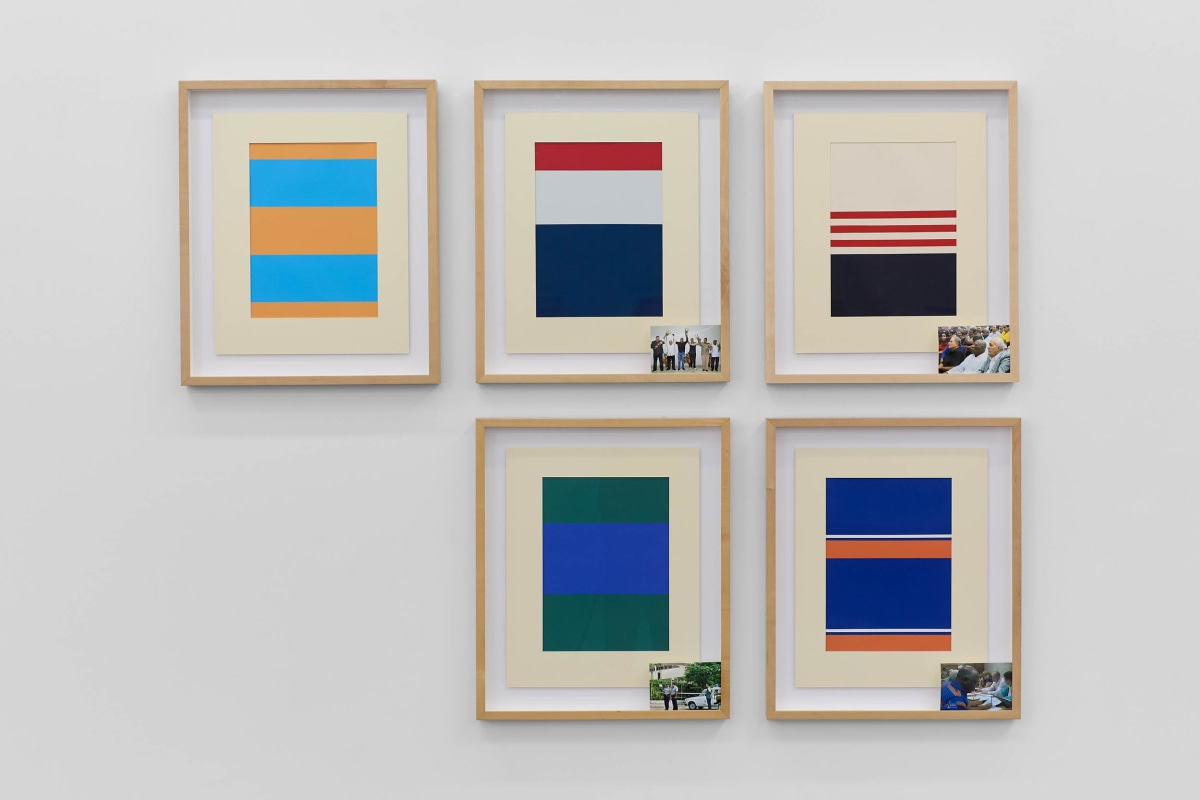 Installation view of FRANCISCO MASO: Documentary Abstraction, on view June 14 &ndash; July 19, 2025&nbsp; &nbsp; &nbsp;