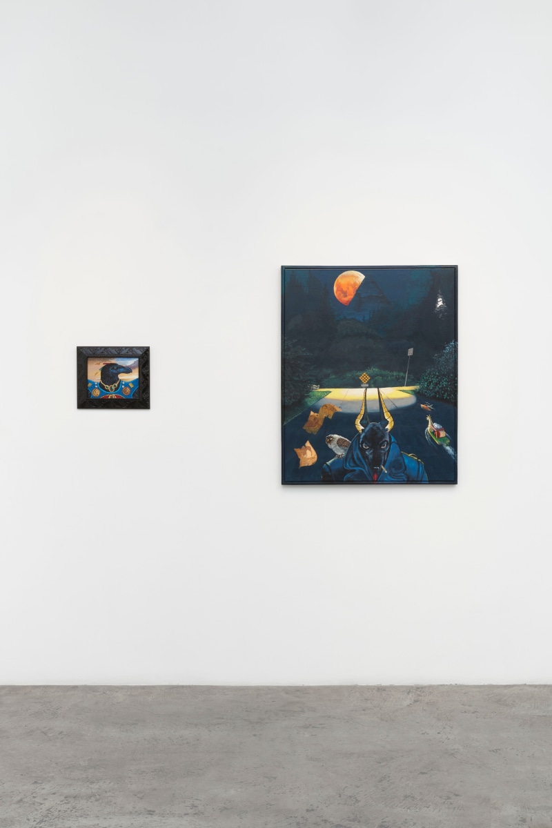 Installation view of Jim Adams: Eternal Witness 
