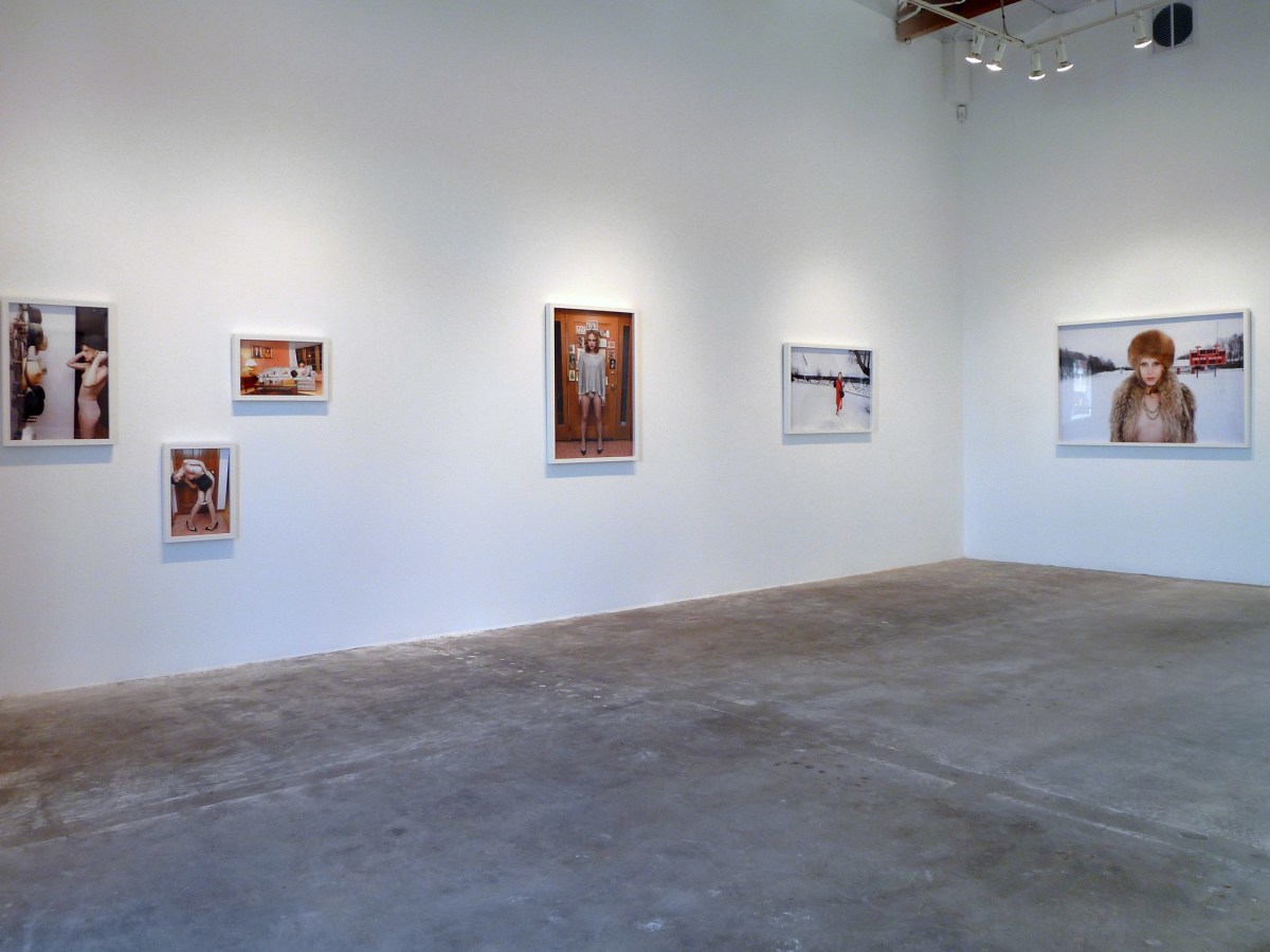 Installation View of Zackary Drucker and Amos Mac: Distance is where your heart is, home is where you hang your heart