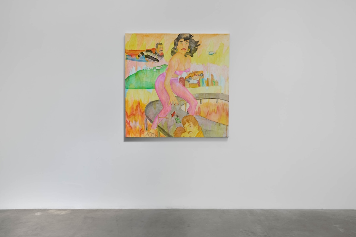 Installation view of&nbsp;Karla Diaz: Mal de Ojo, on view September 13 &ndash; October 25, 2025