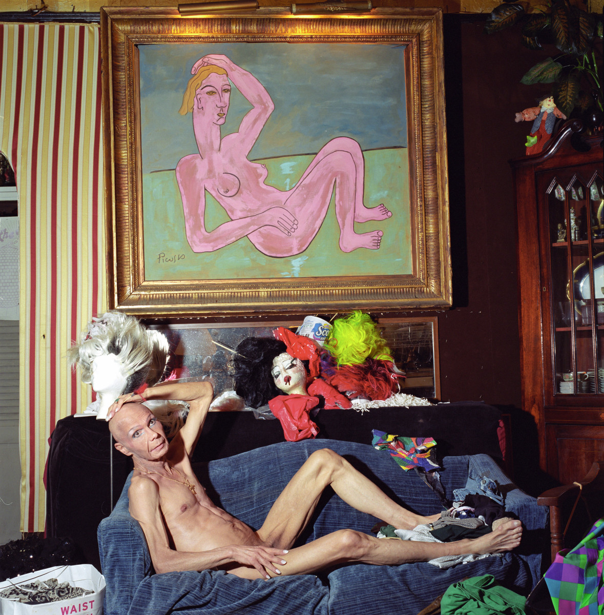 Zackary Drucker, &quot;5 East 73rd Street (Flawless nude),&quot; 2005, Digital pigment print, 30 x 30 inches
