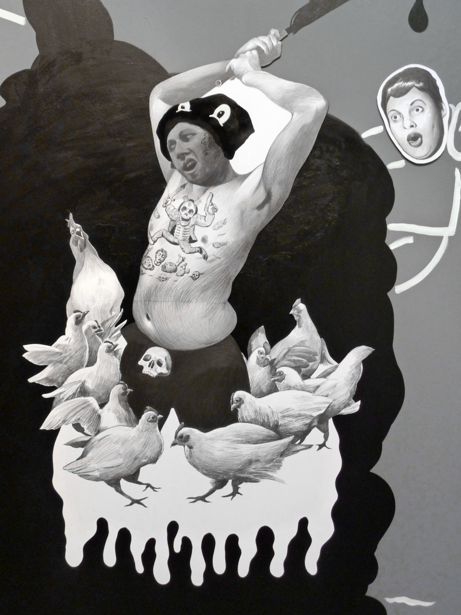 Installation View of Hugo Crosthwaite: Tijuanerias