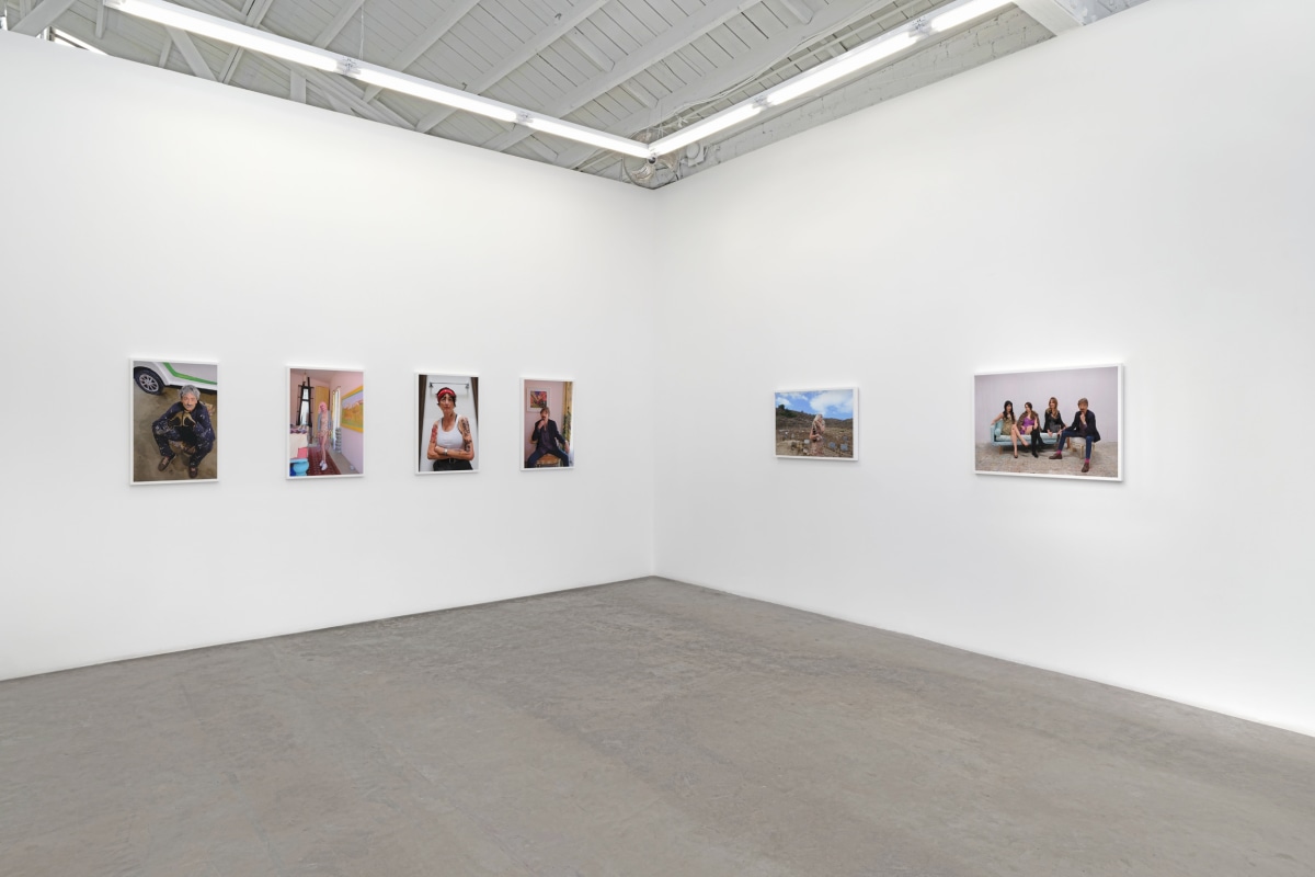Installation view of Jean Lowe, Light and Space