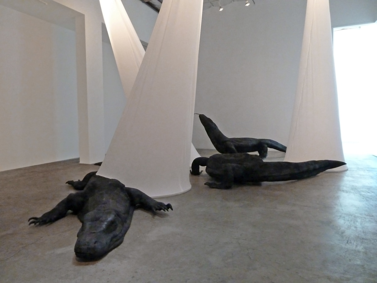 Installation View of Marisol Rend&oacute;n: So, Dragons Do Exist?