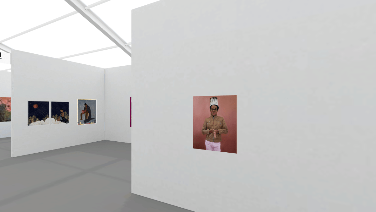 Installation View of Untitled Online Booth