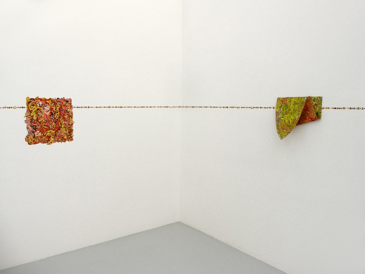 Installation View of Margie Livingston: Paint Objects