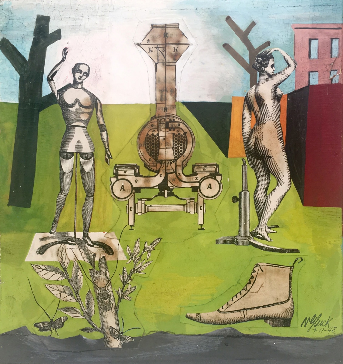 Nathan Gluck Untitled, 7-11-1943
