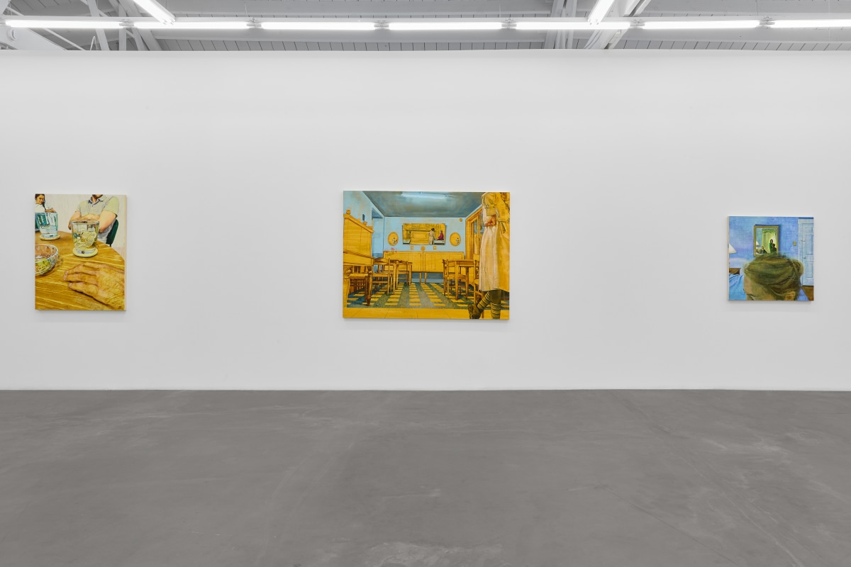 Installation view of LAURA KARETZKY: Liar, Liar, on view April 19 &ndash; May 31, 2025