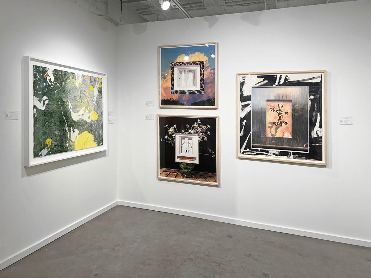 Installation view of Dallas Art Fair, Booth C-1, on view from April 4 - 7, 2024