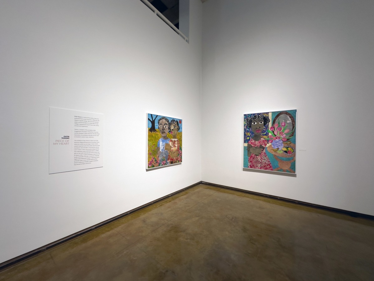 Installation view of&nbsp;Evita Tezeno: Piece of My Heart