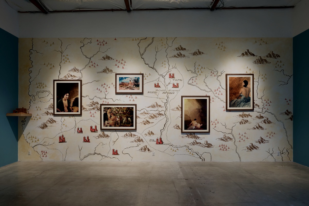 Installation View of Ken Gonzales-Day: Bone-Grass Boy: The Secret Banks of the Conejos River