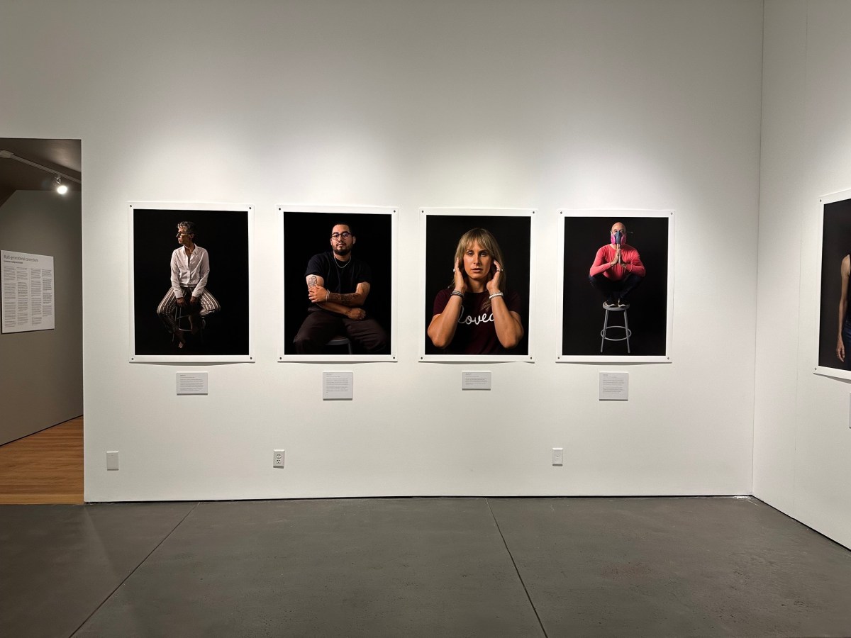 Installation view of&nbsp;Face to Face: Ken Gonzales-Day, at the Claremont Lewis Museum of Art, on view from&nbsp;October 6, 2023 &ndash; January 21, 2024