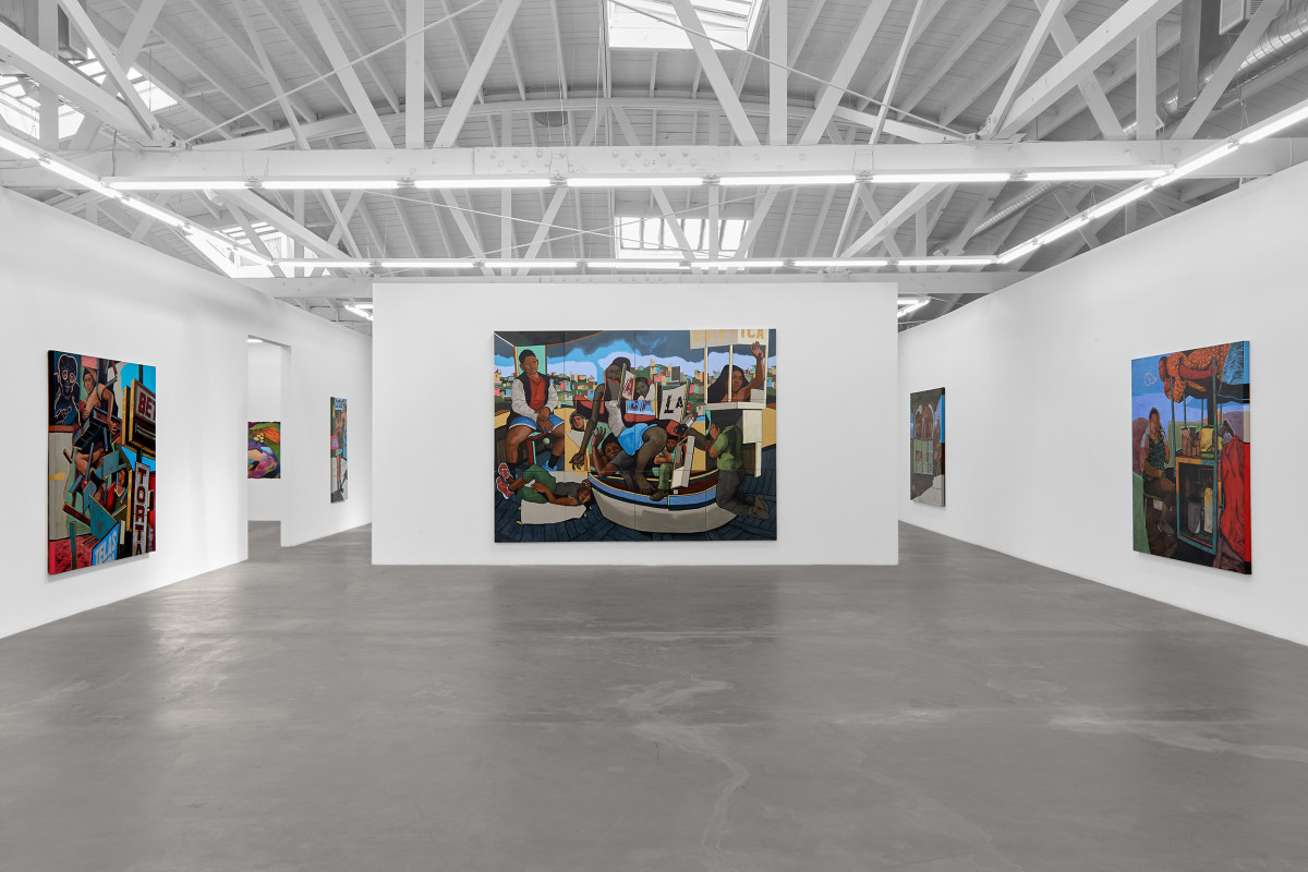 Installation view of HUGO CROSTHWAITE: Ex-voto, on view March 1 &ndash; April 5, 2025