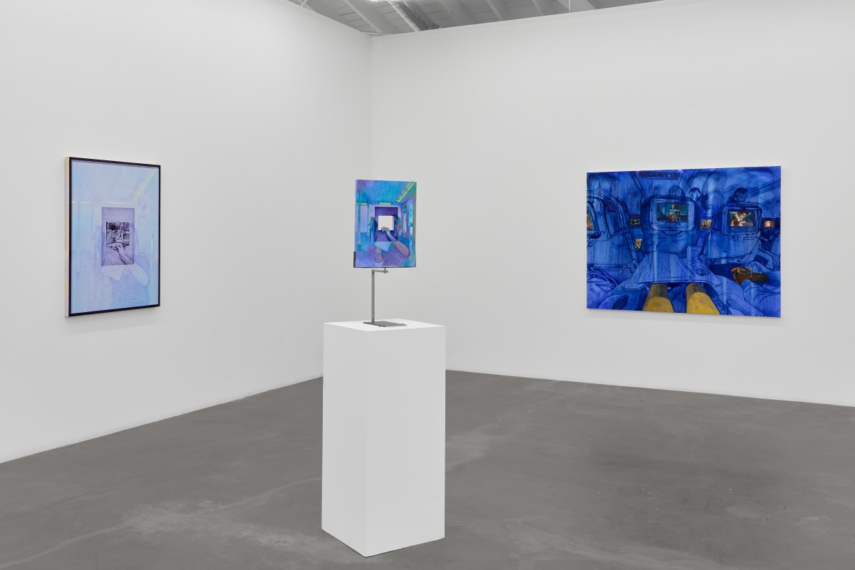 Installation view of LAURA KARETZKY: Liar, Liar, on view April 19 &ndash; May 31, 2025