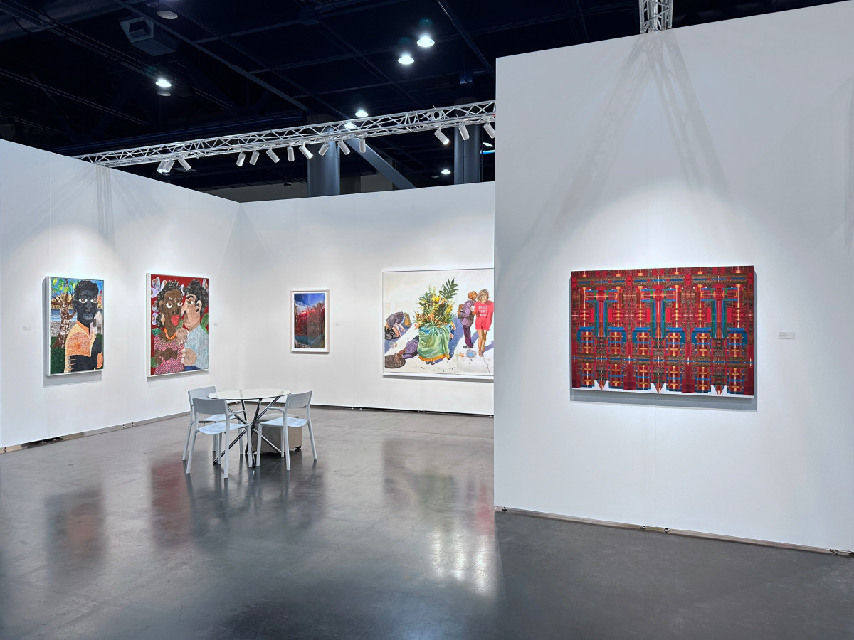 Untitled Houston, 2025, Booth B48 installation view
