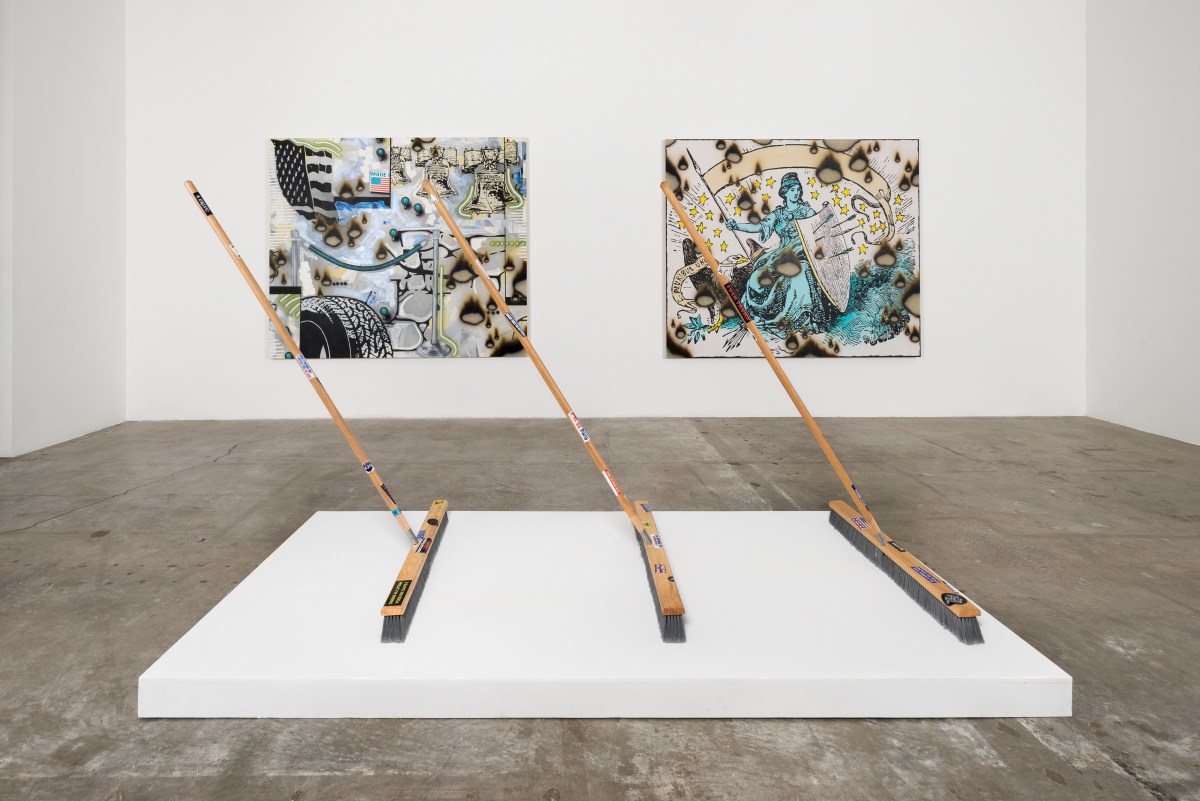Installation View of Josh Reames: Don't Cross Streams While Trading Horses