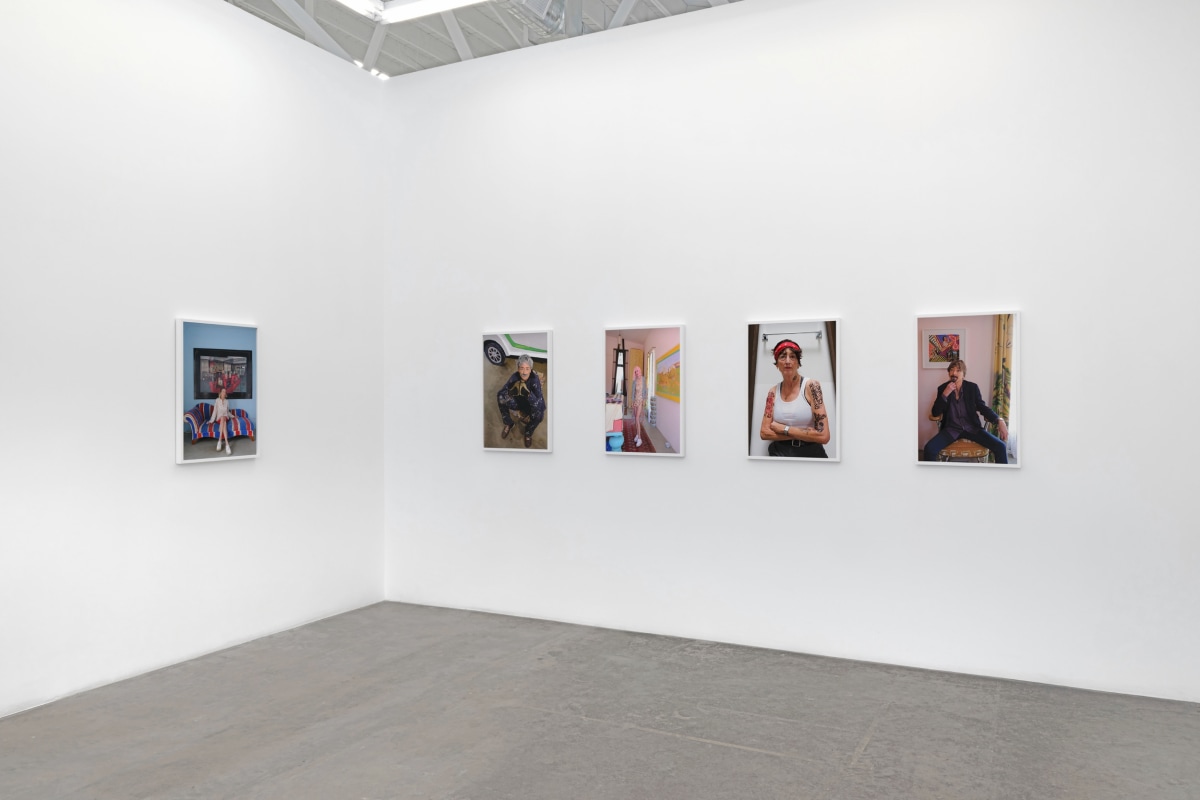 Installation view of Jean Lowe, Light and Space