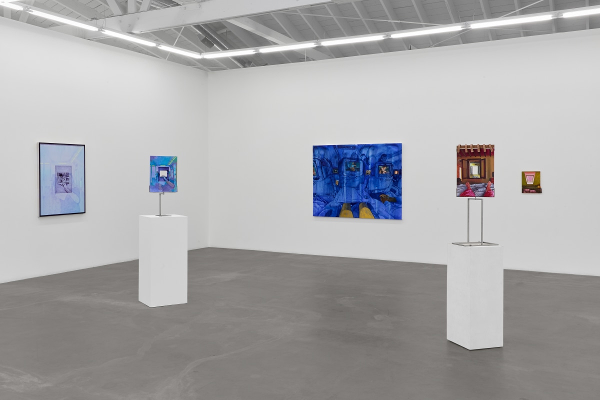Installation view of LAURA KARETZKY: Liar, Liar, on view April 19 &ndash; May 31, 2025