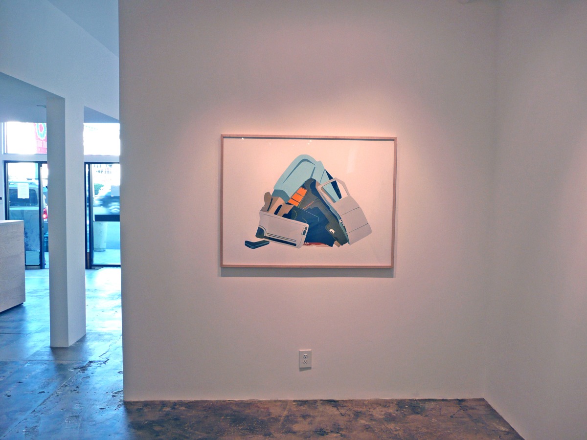 Installation View of Chauney Peck: Out of Site