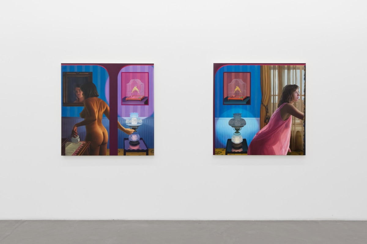 Installation view of LAURA KRIFKA: Carousel, on view September 14 &ndash; October 26, 2024