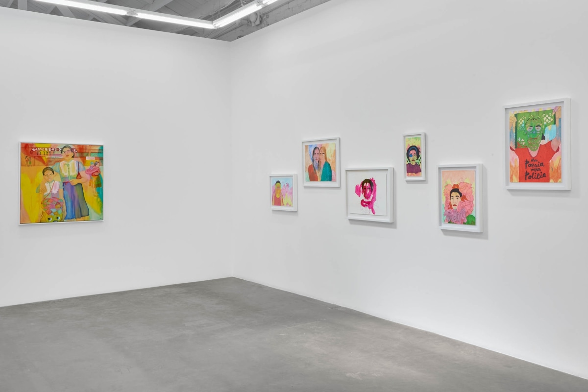 Installation view of&nbsp;Karla Diaz: Mal de Ojo, on view September 13 &ndash; October 25, 2025