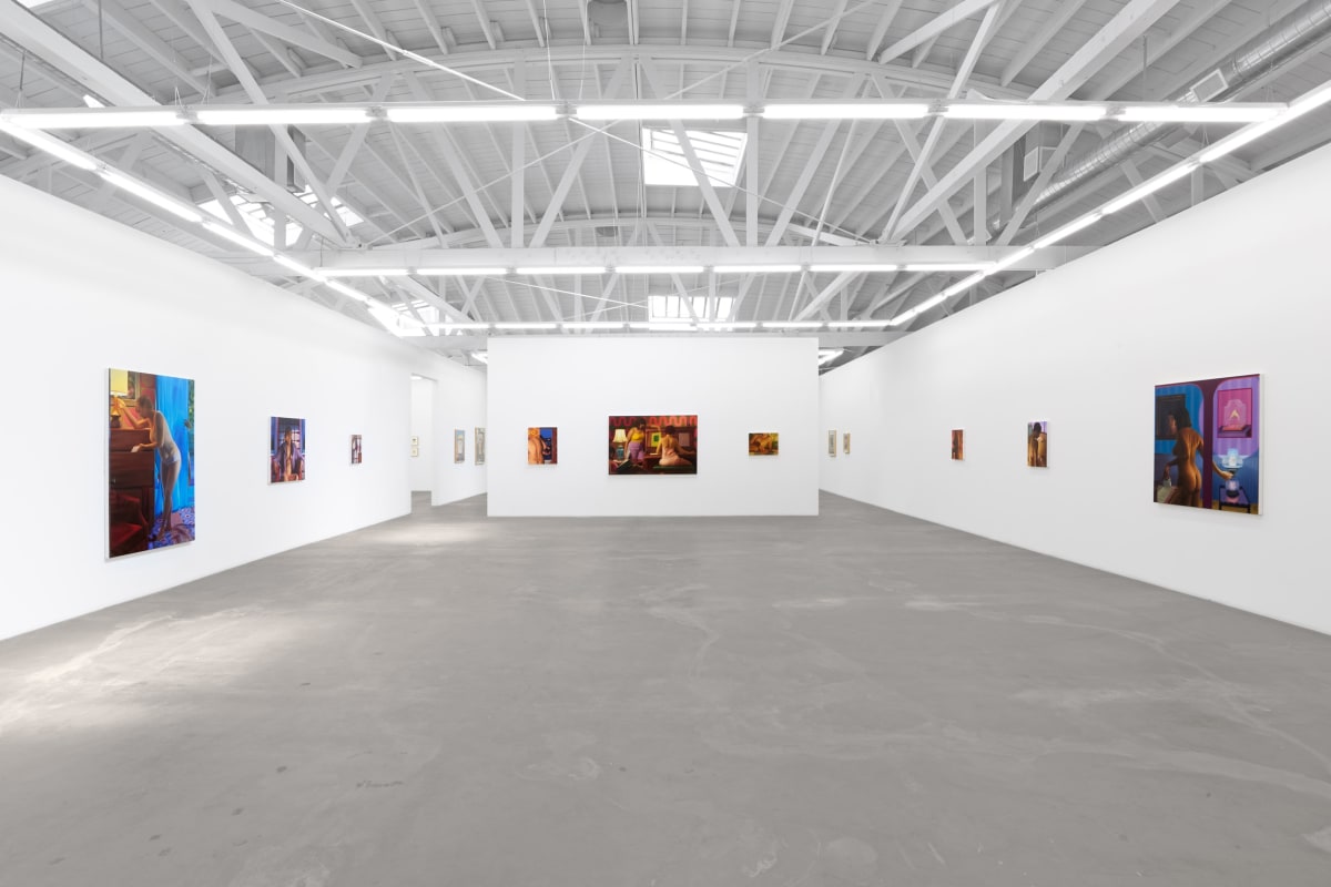 Installation view of LAURA KRIFKA: Carousel, on view September 14 &ndash; October 26, 2024