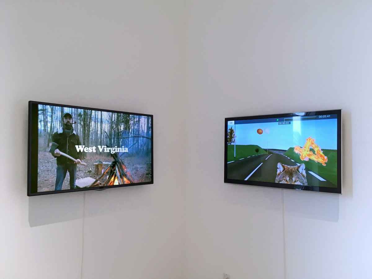 Installation View of Bryan Zanisnik: Skull Crusher 1964
